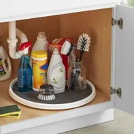 Copco 18-inch lazy Susan turntable in use